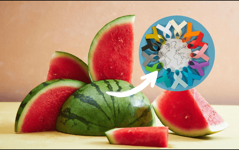 La sandía, gracias a su contenido de licopeno y otros antioxidantes, podría ayudar a reducir el riesgo de ciertos tipos de cáncer como parte de una dieta equilibrada.  CANVA