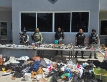 Todo lo asegurado fue puesto a disposición del agente del Ministerio Público, quien abrió carpetas de investigación. ESPECIAL