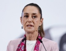 Sheinbaum agradeció a los gasolineros que de manera voluntaria firmaron el acuerdo en febrero. EFE/S. Gutiérrez