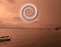 La circulación de la tormenta tropical 