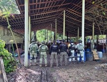 Lo decomisado fue puesto a disposición del Ministerio Público Federal (MPF) y de la Fiscalía Federal en el Estado de Chiapas. CORTESÍA/ Fiscalía General de la República