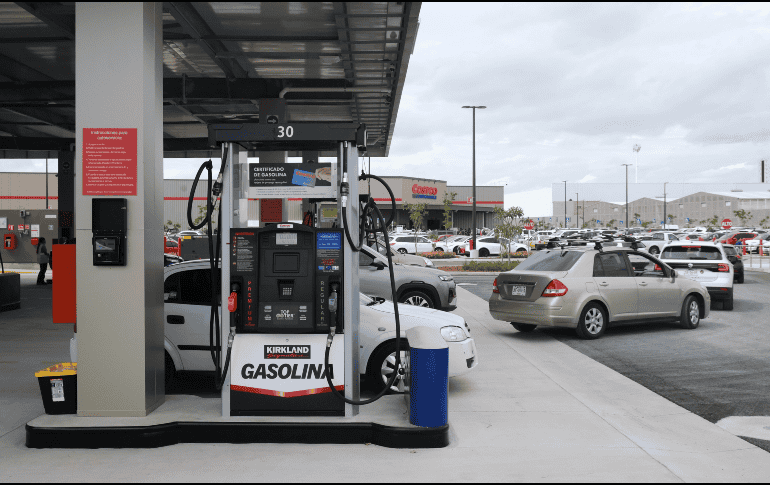 La venta de gasolina en Costo es exclusiva para socios, por lo que es indispensable asegurarse de tener una membresía activa. ESPECIAL/ X @PabloLemusN