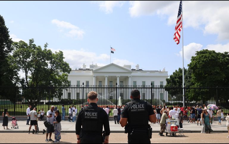 Trump amenazó con desplegar a la Guardia Nacional y tomar el control de la policía de la ciudad. EFE/ O. Guzmán
