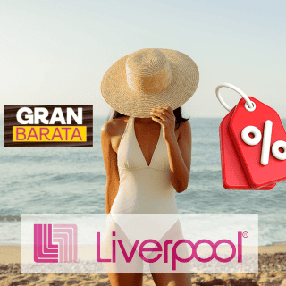 Gran Barata Liverpool: Aprovecha el 60% de descuento en trajes de baño para mujer