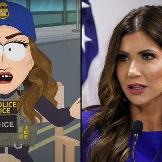 Kristi Noem reacciona a su aparición en South Park