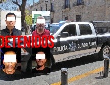 Los cuatro detenidos fueron puestos a disposición del Ministerio Público. EL INFORMADOR / ARCHIVO / ESPECIAL / Policía de Guadalajara