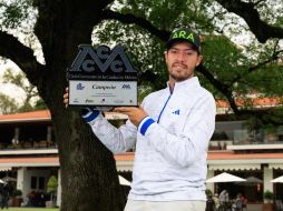 El golfista tapatío logró obtener la victoria a pesar de enfrentarse a rivales más experimentados. INSTAGRAM/ @golfchannel.la