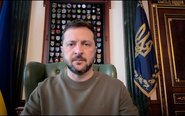 Volodímir Zelenski, inició este sábado una nueva ronda de comunicaciones con sus principales aliados. EFE