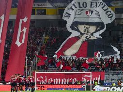 Posterior al cántico en contra del estratega Rojinegro, la afición comenzó con los abucheos a los jugadores. IMAGO7