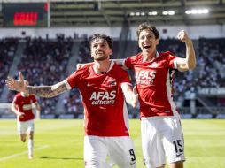 Con muy poco tiempo en el terreno de juego, el “Tiloncito” apareció en la parte final del partido. EFE/B. Czerwinski