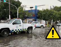 Varios puntos de la ZMG, principalmente en el sur, se vieron afectados por la fuerte tormenta. POLICÍA VIAL