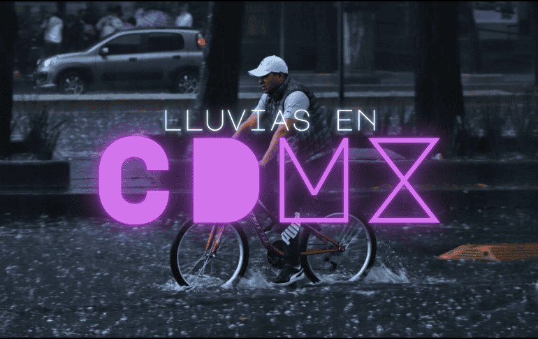 En la CDMX se registra la probabilidad de tormenta —con una acumulación de agua de 2.8 mm— en el 70% de su región. SUN / ARCHIVO