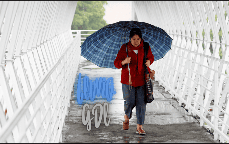 El pronóstico de lluvia para esta semana en Guadalajara es alto, pero se vuelve más intenso a partir del próximo miércoles y hasta el sábado. EL INFORMADOR / ARCHIVO