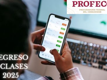 Las apps educativas son herramientas que se pueden utilizar en celulares, tablets o computadoras, y que permiten crear espacios para compartir información, organizar contenidos, responder y establecer un medio de comunicación. ESPECIAL / CANVA y Profeco