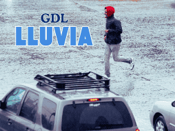 El resto de la semana tiene también pronóstico de lluvia en Guadalajara, pero es más alta este jueves. EL INFORMADOR / ARCHIVO