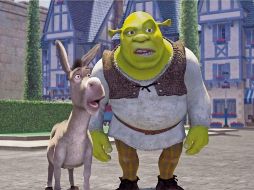 “Burro” y “Shrek”, en una escena de la primera entrega. ESPECIAL
