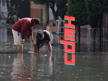 La intensa lluvia, que prácticamente se registró en toda la metrópoli, descargó más de 24 millones de metros cúbicos. SUN / ARCHIVO