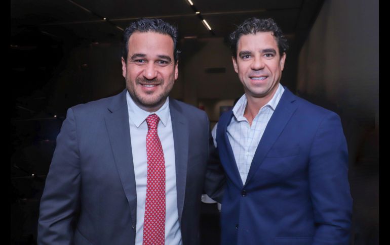 Javier Rosales y Carlos Lamadrid. GENTE BIEN JALISCO / C. Jimeno
