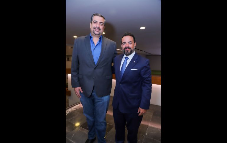 Salvador Aguilar y Diego Bouquet. GENTE BIEN JALISCO / C. Jimeno