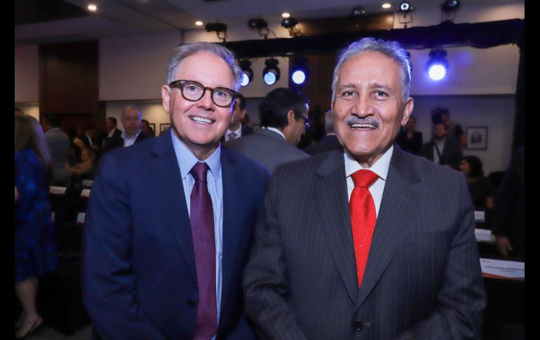 Gustavo Santoscoy y Arturo Zamora. GENTE BIEN JALISCO / C. Jimeno