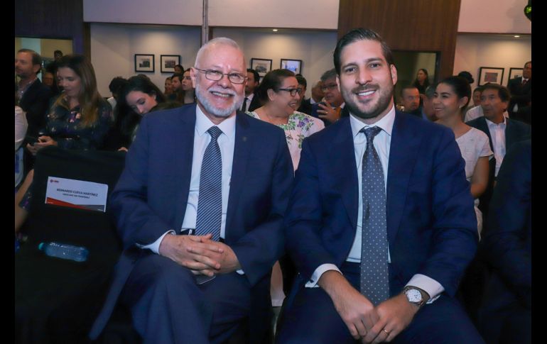José Trinidad Padilla y Yusef Julián Kanchi Gómez. GENTE BIEN JALISCO / C. Jimeno