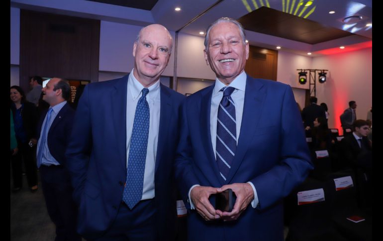 Luis Aranguren y Juan Arturo Covarrubias. GENTE BIEN JALISCO / C. Jimeno