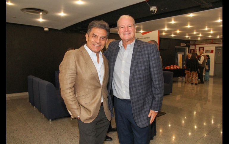 Juan Raúl Rodríguez Guerrero y Fernando Ibarra. GENTE BIEN JALISCO / E. Escamilla