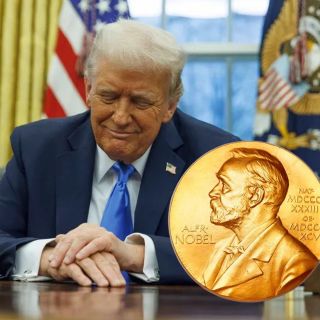 Casa Blanca publica imagen promoviendo a Trump al Nobel de la Paz