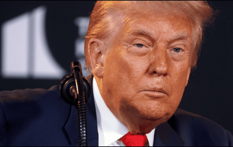 Donald Trump, mandatario de Estados Unidos. EFE / W. Oliver