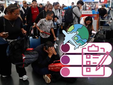 Ante la posibilidad de sufrir afectaciones nuevamente debido a mal tiempo, el AICM ha emitido las siguientes recomendaciones para aquellas personas que tienen un viaje programado para las próximas horas. SUN / ARCHIVO