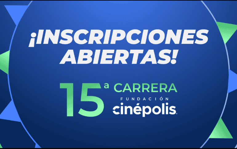 La justa se realizará el domingo 7 de septiembre de 2025 y se correrá en las distancias de 5, 10 y 15 kilómetros, bajo las bases establecidas por la organización. CORTESÍA/ Cinépolis