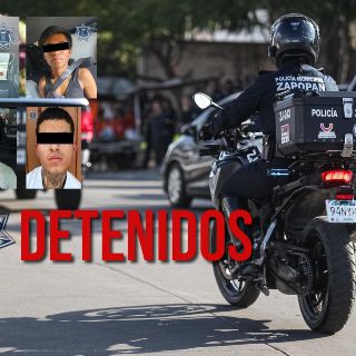 Policías de Zapopan detienen a cuatro personas en dos colonias del municipio