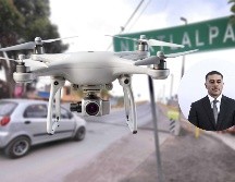 Esta sería la razón por la que un dron sobrevolaba zonas del Estado de México, según Juan Carlos Montero. SUN / ARCHIVO