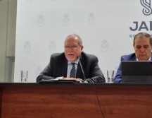 Salvador González de los Santos, fiscal de Jalisco, indicó que el trabajo de investigación se llevó a cabo con el FBI. ESPECIAL/Rubí Bobadilla
