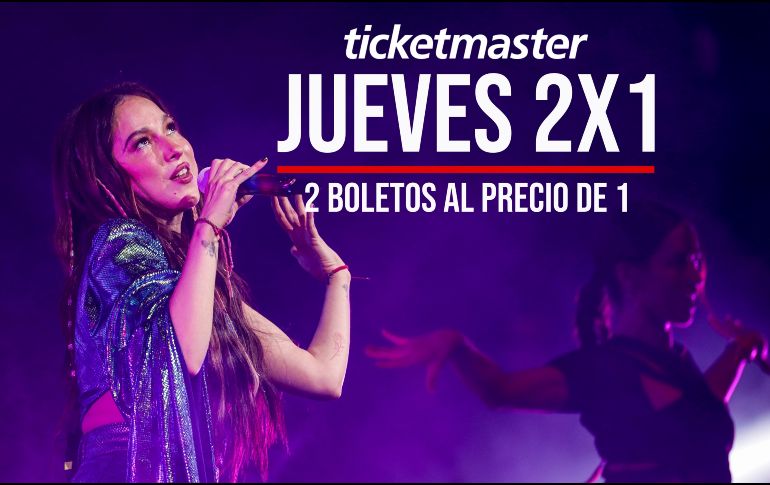 Revisa la lista de TODOS los conciertos que están al 2x1 en Ticketmaster hoy jueves 31 de julio. EL INFORMADOR / ARCHIVO