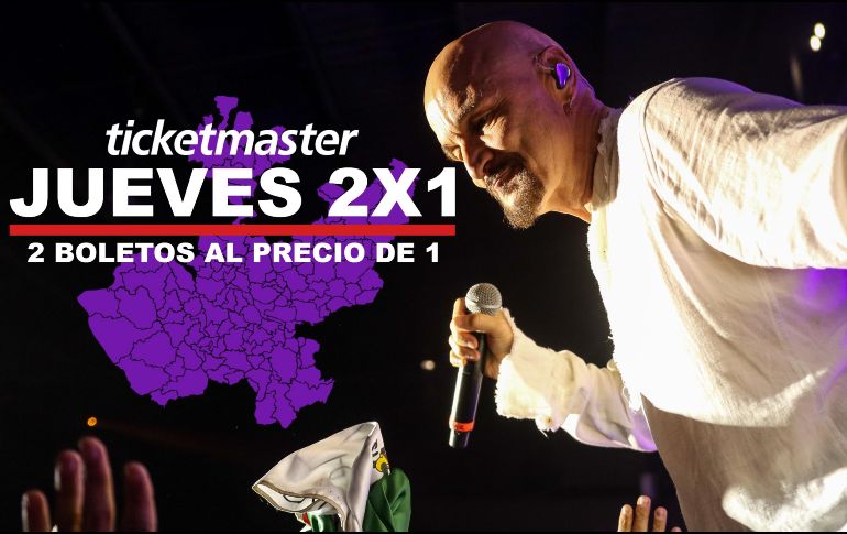 Estos doce conciertos en Guadalajara están al 2x1 en Ticketmaster el día de hoy. EL INFORMADOR / ARCHIVO