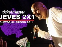 Estos doce conciertos en Guadalajara están al 2x1 en Ticketmaster el día de hoy. EL INFORMADOR / ARCHIVO