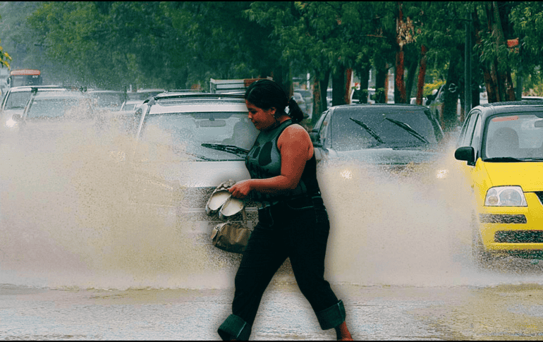 Existe probabilidad de lluvia dispersa y algunos chubascos puntuales en horas de la tarde y hacia la noche en Guadalajara. EL INFORMADOR / ARCHIVO