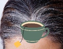 Una de esas opciones es el té negro, infusión con pigmentos naturales y antioxidantes que, al aplicarla sobre el pelo. ESPECIAL / CANVA