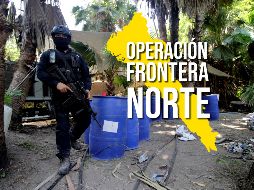 Continúan los aseguramientos en Sinaloa como parte de la Operación Frontera Norte. EFE / ARCHIVO