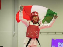 La medalla de oro conseguida por Mariana Zambrano representa el primer metal dorado aportado por una atleta jalisciense en esta edición de los Juegos Panamericanos Junior. CORTESÍA