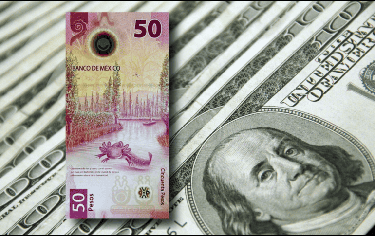 El peso fue la segunda moneda con peor desempeño en la semana frente el dólar. ESPECIAL / CANVA