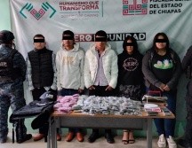 La Secretaría de Seguridad del Pueblo indicó que el operativo se realizó durante patrullajes preventivos de disuasión del delito y de proximidad social. CORTESÍA/ Fiscalía General del Estado de Chiapas