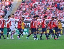 La afición de Chivas se hizo sentir con sus jugadores, al despedirlos con abucheos en su camino al vestidor tras finalizar el primer tiempo. IMAGO7.