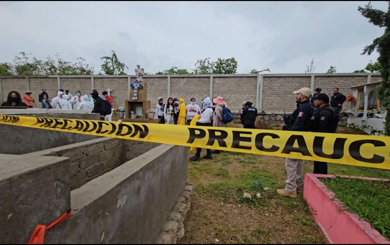 El Ayuntamiento de Tlaquepaque facilitó el acceso a las madres buscadoras para hacer sus labores de búsqueda. CORTESÍA/ FACEBOOK/ Madres Buscadoras De Sonora