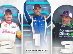 La victoria de Salvador de Alba no solo lo afianza como puntero, sino que también lo coloca como figura estelar del automovilismo mexicano. X/ @SuperCopaMex.