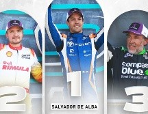 La victoria de Salvador de Alba no solo lo afianza como puntero, sino que también lo coloca como figura estelar del automovilismo mexicano. X/ @SuperCopaMex.
