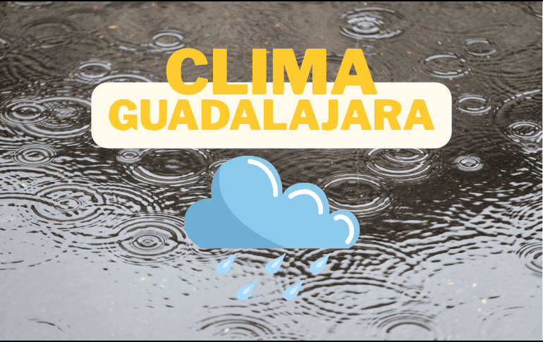 Conoce la probabilidad de lluvia esta semana en el Área Metropolitana de Guadalajara. EL INFORMADOR/ARCHIVO