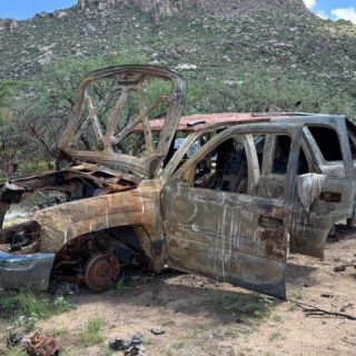 Hallazgo en Sonora: Madres Buscadoras encuentran dos cuerpos calcinados