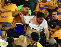El América derrotó por 3-1 a Tigres el sábado y después del partido se viralizaron en redes sociales videos en los que se aprecian peleas en las gradas del Estadio Universitario. IMAGO7